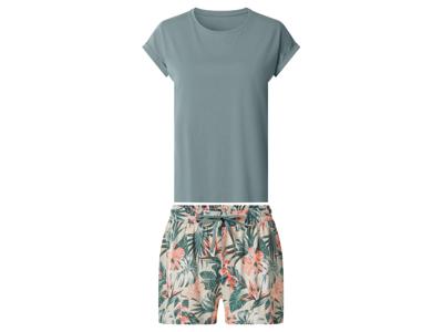 esmara Korte dames pyjama (Blauw, M (40/42))