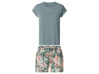 esmara Korte dames pyjama (Blauw, M (40/42)) - thumbnail