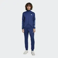 Adidas Basic 3 Stripes Trainingspak Heren Blauw - Maat XS - Kleur: Donkerblauw | Soccerfanshop - thumbnail
