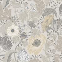 Dutch Wallcoverings Fagelsang - Anemone Grey - thumbnail