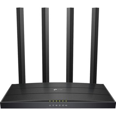 TP-Link Archer C6U draadloze router Gigabit Ethernet Dual-band (2.4 GHz / 5 GHz) Zwart