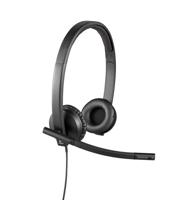 Hoofdtelefoon met Hoofdband Logitech 981-000575 Zwart - thumbnail