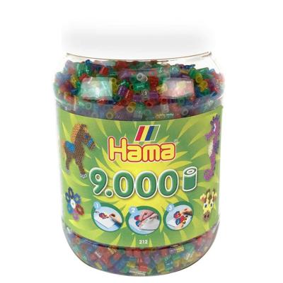 Hama Strijkkralen in Pot (9000) Glitter