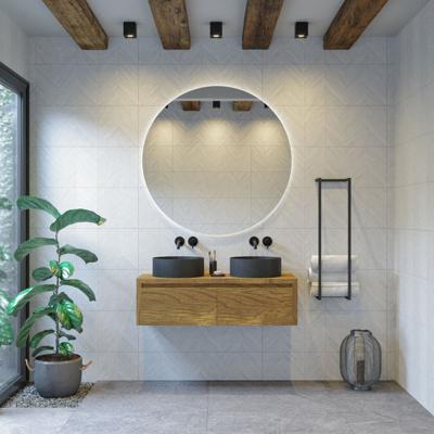 Badkamermeubelset Gliss Ares 140 cm Met Waskom Castle Brown Badkamermeubelset Gliss Ares 140 cm Met Waskom Castle Brown