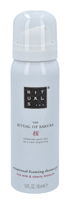Rituals Sakura Zensational Foaming Shower Gel 50ml Douche & bad Rituals Sakura Zensational Foaming Shower Gel 50ml Douche & bad
