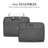 Laptoptas Subblim SUB-LS-1BS0101 Grijs 15,6" - thumbnail