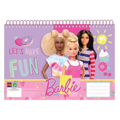 Mattel Tekenblok barbie, 30 vellen