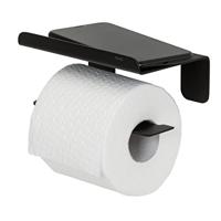 Tiger Toiletrolhouder Colar Met Planchet Zwart - thumbnail