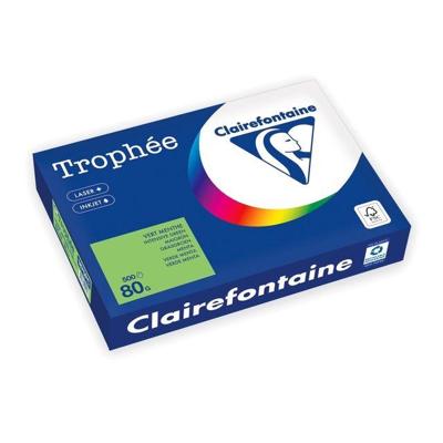 Clairefontaine Trophée Intens, gekleurd papier, A4, 80 g, 500 vel, muntgroen
