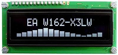DISPLAY VISIONS OLED-display Wit 5.55 mm 3.3 V, 5 V Aantal cijfers: 2 EAW162-X3LW