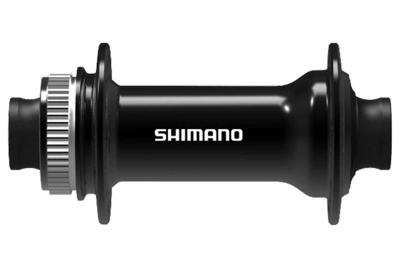 Shimano Voornaaf altus hb-tc500-15 - cl - 28 gaats - 110 x 15 e-thru steekas - zwart