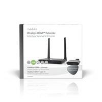 Nedis Draadloze HDMI-Zender | Wi-Fi | 2400-5000 MHz | 30 m (gezichtsveld) | Maximale resolutie: Full HD 1080p | 1.65 Gbps | IR Return-functie | Grijs - thumbnail