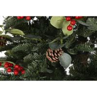 Kerstboom Home ESPRIT Rood Groen PVC Metaal 144 x 144 x 240 cm - thumbnail