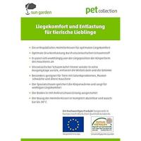 Sun Garden buddy orthopedisch hondenkussen 120x72x10cm beige/gemeleerd - thumbnail