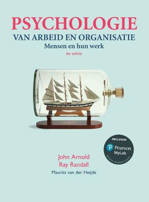 Psychologie van arbeid en organisatie, 6e editie met MyLab NL toegangscode - Fiona Patterson - Paperback (9789043036917)
