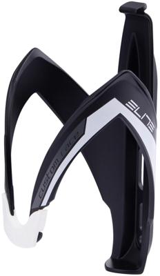 Elite Custom Race Fiets bidonhouder - Mat Zwart/Wit