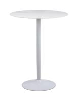 Bendt Ronde Bartafel 'Tempest' Keramiek met marmerprint, 80cm, kleur Wit - thumbnail