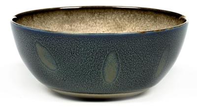 SERAX - Terres de Reves - Bowl M 13,5cm Misty Grey Dark Blue