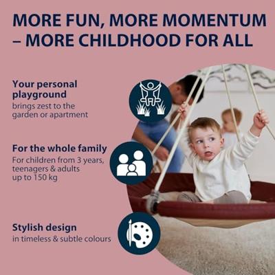 HUDORA nestschommel lounge 90 - amber