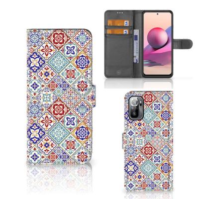 Xiaomi Redmi Note 10/10T 5G | Poco M3 Pro | Bookcase | Tiles Color