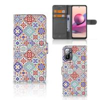 Xiaomi Redmi Note 10/10T 5G | Poco M3 Pro | Bookcase | Tiles Color - thumbnail