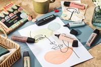 STABILO boss naturecolors natuurtinten markeerstiften, 4st. - thumbnail