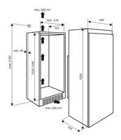 Inventum K1020 koelkast Ingebouwd Wit 160 l A+ - thumbnail
