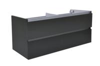 Wiesbaden Vision onderkast dubbel+4 laden 120x46 hoogglans grijs - thumbnail