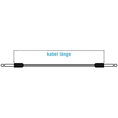 Klotz KIKPK030PR patchkabel ongebalanceerd 30 cm haaks-recht Klotz KIKPK030PR patchkabel ongebalanceerd 30 cm haaks-recht