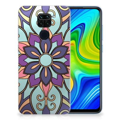 Xiaomi Redmi Note9 | TPU Case | Purple Flower