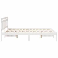 Bedframe Wit Massief grenenhout - thumbnail
