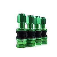 Klep OMP Aluminium Groen 4 uds - thumbnail