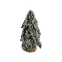 everlands kunstkerstboom Nobilis sneeuw 25LED H33D20 - thumbnail