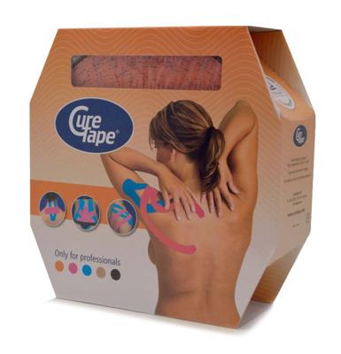 Cure Tape Kinesiotape giant oranje 5cm x 31.5m 1 Stuks