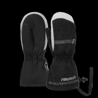 Reusch Maxi R-TEX® XT Mitten Want Kinderen Black / Reflective III