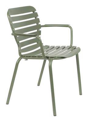 Zuiver Tuinstoel 'Vondel' Met armleuning, Aluminium