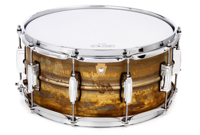 Ludwig Ludwig LB464R 14x6,5 Raw Brass Snare Drum - thumbnail