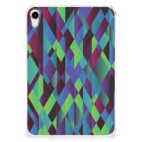 Apple iPad mini 6 (2021) Back Cover Abstract Green Blue - thumbnail