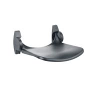 Douchezitting Handicare Linido Aangepast Sanitair 42,5x40,5x22 cm Opklapbaar Antraciet Handicare - thumbnail