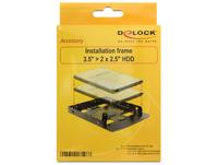 Delock 18198 3.5 inch HDD-inbouwframe voor 2.5 inch - thumbnail