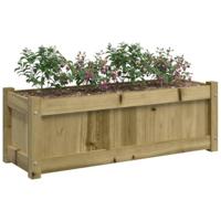 Plantenbakken 2 st cm geïmpregneerd hout - thumbnail