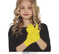 Gele kinderhandschoenen - thumbnail