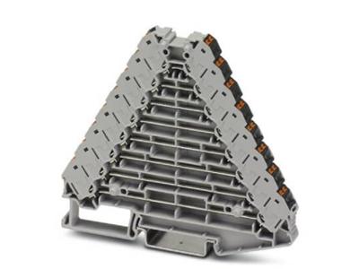 Phoenix Contact 1061722 Rangeerverdeler Push-In-klem Grijs 10 stuk(s)