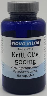 Nova Vitae Antarctic krill olie 500mg 60 Capsules