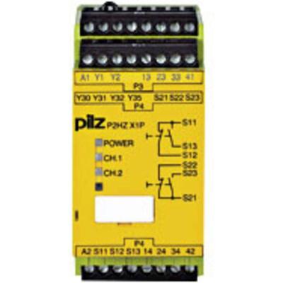 PILZ P2HZ X1P 24VDC 3n/o 1n/c 2so Veiligheidsschakelapparaat Voedingsspanning (num): 24 V/DC 3x NO, 1x NC (b x h x d) 45 x 94 x 121 mm 1 stuk(s) PILZ P2HZ X1P 24VDC 3n/o 1n/c 2so Veiligheidsschakelapparaat Voedingsspanning (num): 24 V/DC 3x NO, 1x NC (b x h x d) 45 x 94 x 121 mm 1 stuk(s)