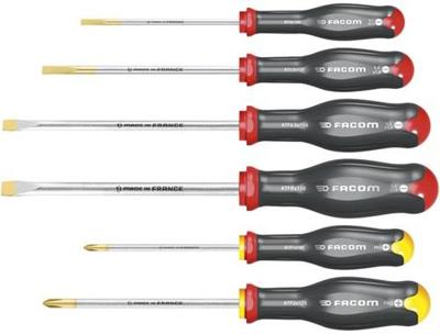 Facom set van 6 schroevendraaiers philips en sleuf - atp.j6pb Facom set van 6 schroevendraaiers philips en sleuf - atp.j6pb