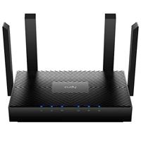 Cudy WR3000 draadloze router Gigabit Ethernet Dual-band (2.4 GHz / 5 GHz) Zwart - thumbnail