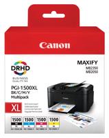 Inktcartridge Canon PGI-1500XL zwart + kleur - thumbnail