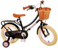 Volare excellent kinderfiets - meisjes - 14 inch - zwart - thumbnail