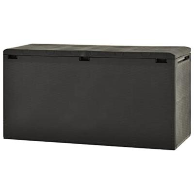 VidaXL Tuinbox 114x47x60 cm antraciet VidaXL Tuinbox 114x47x60 cm antraciet